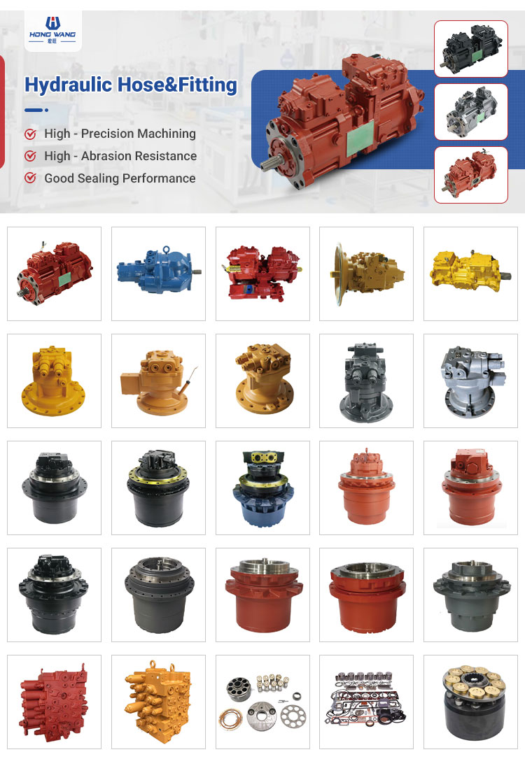 For Handok EX200-5 ZX225-3 Excavator Parts HPV118 HPV102