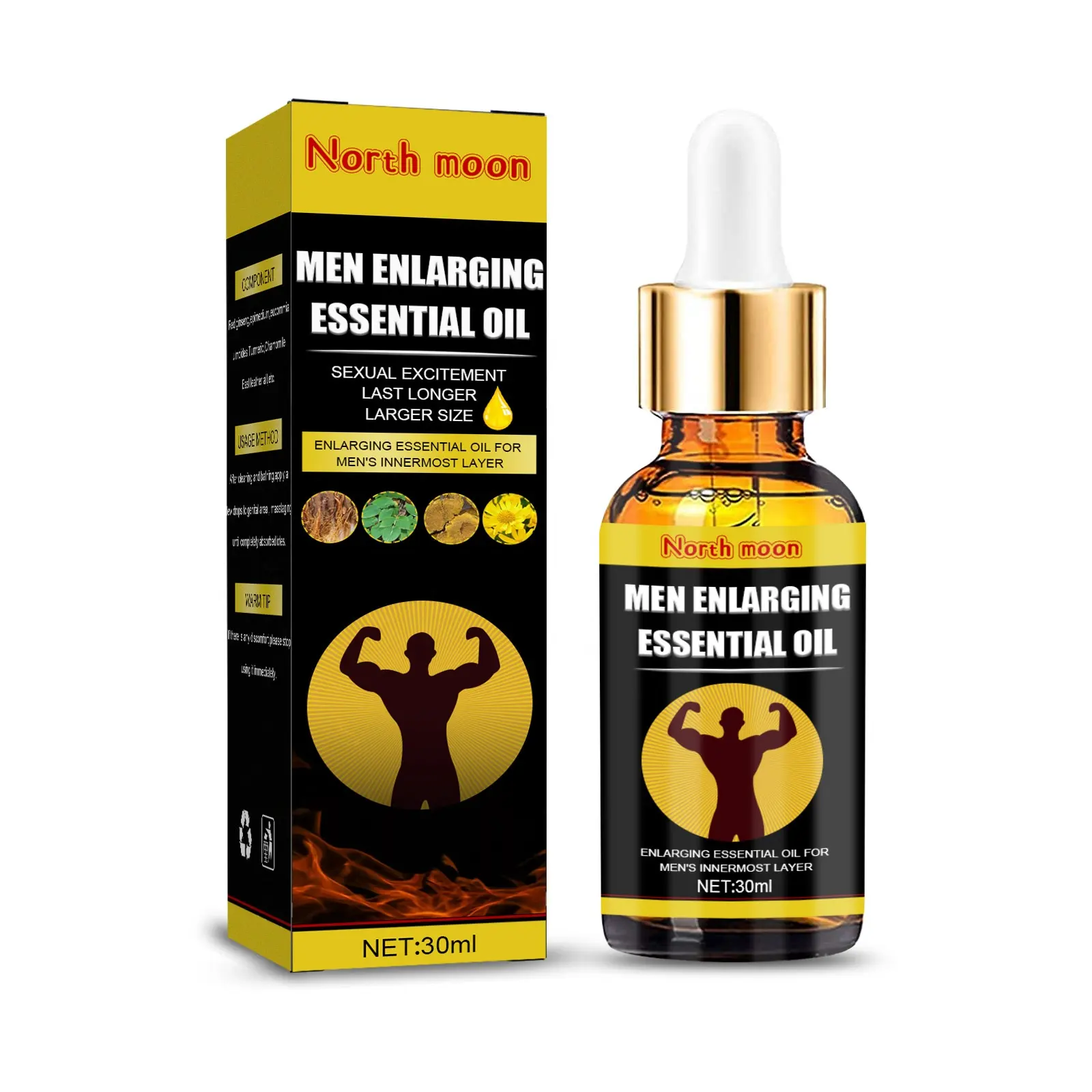 Increase Growth Extension Men Enlargement Oil No Side Effect Penis Private Label Enlargement Oil Essential Oil Liquid Female