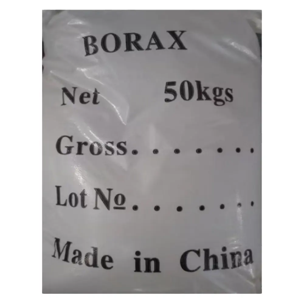 Prix usine de haute pureté vente chaude poudre de cristal blanc sel inorganique Borax