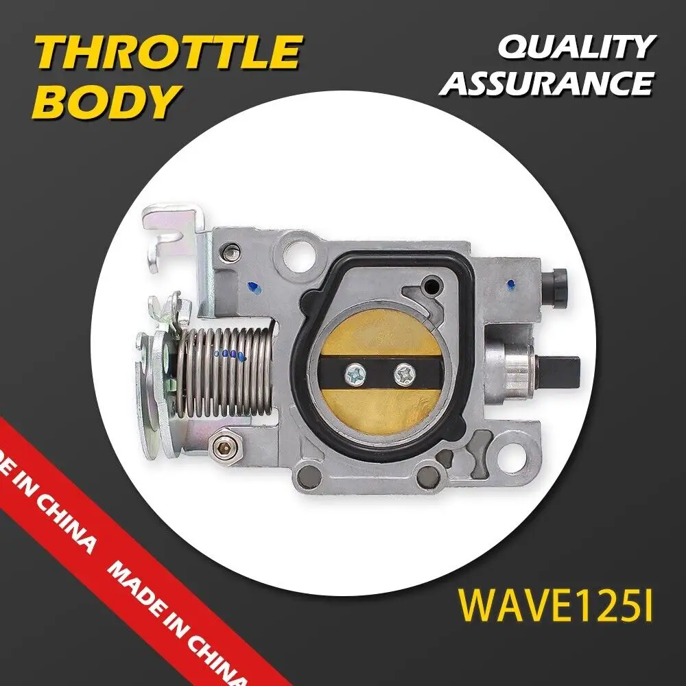 16400-KYZ-T01 sıcak satış 30mm/32mm HONDA wavewavewave125 2012-2018 için motosiklet gaz kelebeği gövdesi