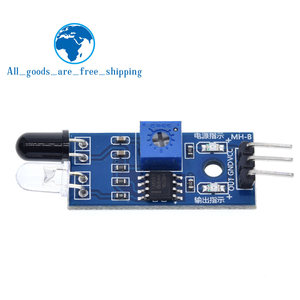 TZT IR Infrarot-Hindernis vermeidung sensor modul für Arduino Diy Smart Car Robot Reflective Photo electric 3PIN