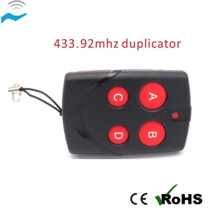 433.92 mhz garage telecomando clonazione duplicatore portachiavi cancello Clone apprendimento fisso Rolling remote - Product Image 5