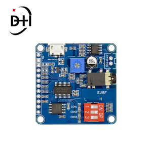 Sprach-Sound-Wiedergabe modul für Arduino MP3-Player-Modul UART I/O-Trigger Class D-Verstärker platine 5W 8M Speicher DY-SV8F SD/TF C - Product Image 5