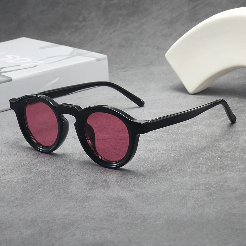 Compresse rosa con cornice nera