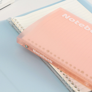 Nuevo cuaderno de hojas sueltas desmontable personalizado cuaderno creativo de PP con Cuaderno de 10 agujeros A5 B5 - Product Image 3