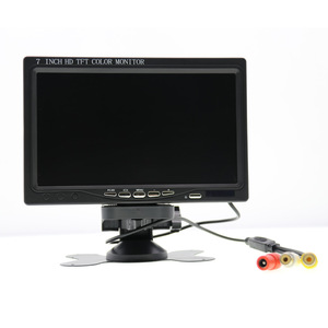 7&quot; Car Display <strong>Monitor</strong> 7 Inch Screen With <strong>2</strong> <strong>Way</strong> Video <strong>Input</strong> TFT HD Digital for Rear View Camera Parking Backup Reverse - Product Image 5