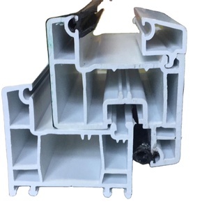 PVC窓ドアメーカー中国製窓とドアをスライド式に開きます。 - Product Image 1