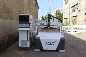 Máquina enrutadora de madera CNC, línea de producción automática, mesa de vacío, cambio automático de herramienta - Product Image 6