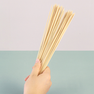 2.0*300mm Barbecue Bamboo Skewers BBQ Skewers Bamboo Grill Shish Kabob Skewers Natural Bamboo <strong>Sticks</strong> for Barbecue