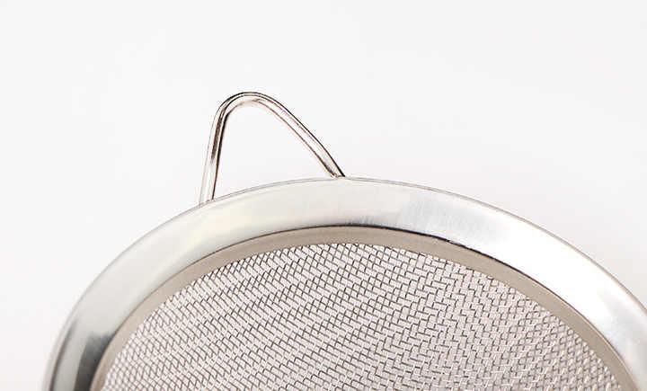 3 Pcs Fine Mesh Strainer with Handle Small Medium Large Size Sifter Metal Strainer Set for Kitchen Rice Juice Quinoa Flour