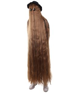 Addams Family Costumes Men's or Women's <strong>Dapper</strong> Creature Play-boy Wig Collection Long or Short Styles Brown Wig with Hat