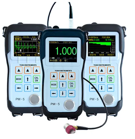 Medidor de espessura ultrassônico digital instrumento detector de largura preço de atacado