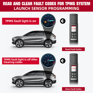 Herramienta de programación TPMS para coche, 433MHZ, Sensor RF de presión de neumáticos, activador de aprendizaje OBD2, escáner para X431 V/PRO3S +/PAD LAUNCH TSGUN - Product Image 5
