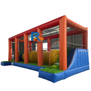 Interactive Game Inflatable Obstacle Course <strong>Leaps</strong> and <strong>Bounds</strong> Obstacle Wipe Out Ball - Product Image 3