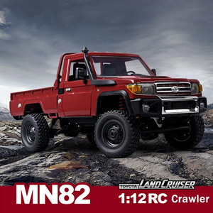 MN82 1/12 Retro RTR 2.4G Full Scale Simulation Off-Road Climbing RC Car Fine Interior Headlights Adult Boys <strong>Toys</strong> Gifts