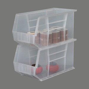 Modern <strong>Design</strong> PP Warehouse Storage Stackable Plastic Storage <strong>Bin</strong> for Tool Organization and Pick Stack Store - Product Image 1