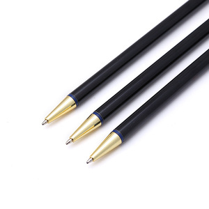 ホテルデュアルチップダブルエンドカラーインクメタルペン両面ノンクリップシンプルカスタムペン - Product Image 3