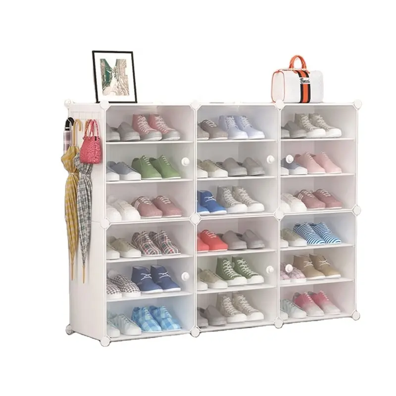 Contenedor de zapatos, caja de almacenamiento de plástico transparente para ropa, nuevo diseño
