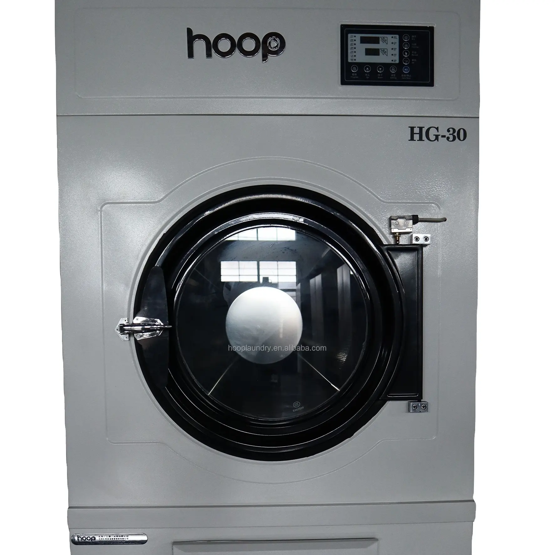 Полностью Автоматическая умная стиральная машина с обручем, хорошая цена, высокое качество, сушилка для белья, стиральная машина, Промышленное использование 30 кг