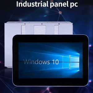 11.6 Inch Capacitive <strong>Computer</strong> 4GB RAM 64GB SSD with Windows10 <strong>System</strong> 2xLAN VGA 1xHDMI Display Industrial Touch Screen Panel PC - Product Image 2