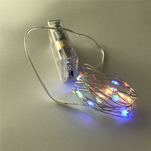 20 LED BATTERIE BETRIEBENE KUPFERDRAHT RGB MULTI-COLOR LED FAIRY STRING LIGHTS MIT TIMER FÜR WEIHNACHTS HOCHZEITS DEKORATION - Product Image 1