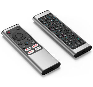 Custom Branded Voice Mouse Remote <strong>Control</strong> With Mini Keyboard New Aluminum Alloy with Overseas Warehouse Pick &amp; Pack Services