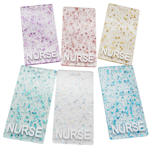 Office Supply Medical Customized NURSE BSN RT RN LPN <strong>CNA</strong> Badge Buddy Card for Nurse Accessories - Product Image 2
