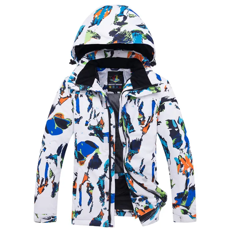 Snowboard Ski Jacket unisex Hoody Rain Wind Breaker Hot Sale Crianças Inverno Quente Ao Ar Livre Impermeável Windproof Ski Jacket