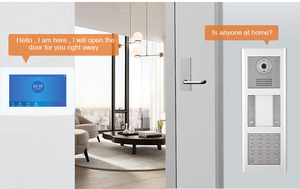 Poe videocitofono Multi appartamenti 7 pollici sportello cellulare Smart Video TCP/IP sistema Video casa cablata/sicurezza WiFi - Product Image 2