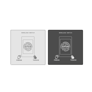Produttore di montaggio a parete NO/NC uscita momentanea pulsante di rilascio Wireless Push to Exit Switch - Product Image 1