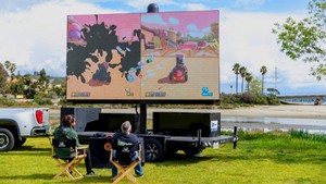 Perakende mağaza asansör wayeducation eğitim açık tabela için dijital Billboard römork Video paneli mobil LED tabela ekran - Product Image 5
