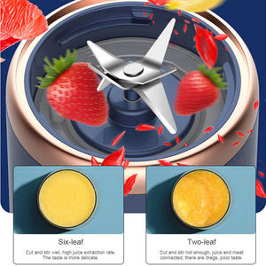 Toptan ucuz yiyecek mikseri 400ml yavaş elektrikli Mini Usb sıkacağı Blender taşınabilir Blender