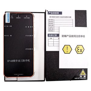 最も安い6インチMTK6771オクタコアAndroid9.1産業用モバイル端末128GBIP68頑丈な電話ExibATEXスマートフォン (<span class=keywords><strong>PTT</strong></span>付き)