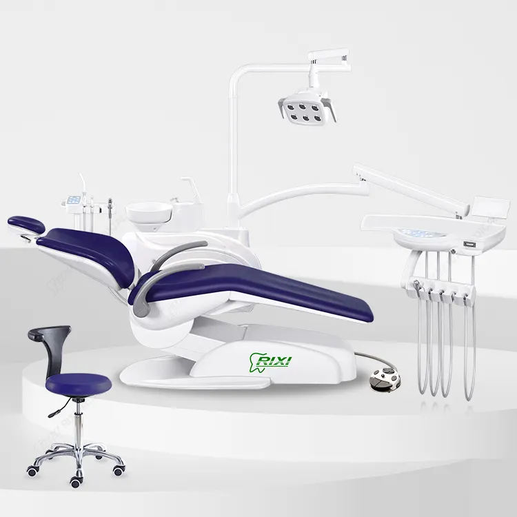 Poltrona odontoiatrica foshan led light con elettricità a raggi x chirurgia dentale touch screen medical Dental unit chair