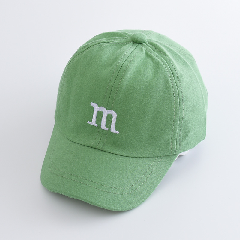 Casquette de baseball pour enfants M smiley-vert