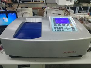 Laboratory Uv Vis Spectrometer LCD Touch Screen Double Beam UV Visible Spectrophotometer
