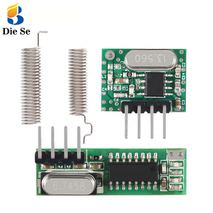 Ricevitore supereterodina Wireless 433MHz e serie di moduli trasmettitori con codice per Controller RF telecomando - Product Image 2
