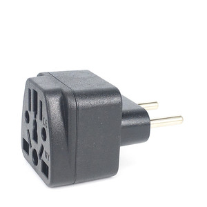Universal to <strong>EU</strong> <strong>Plug</strong> <strong>Adapter</strong> Type-C Round 2 Pin European Travel Conversion <strong>Plug</strong> US UK AU to Euro <strong>Multi</strong> <strong>Plug</strong> Outlet - Product Image 5