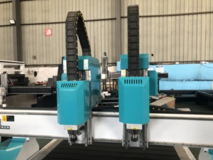 Enrutador cnc de carpintería de dos cabezales, CA-1325, enrutador cnc de madera 1530, 3 husillos, máquina de grabado 3d - Product Image 4