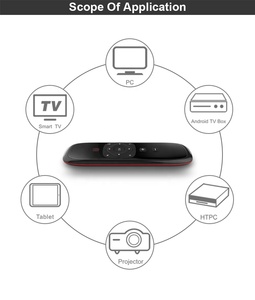 W2 Voice air mouse 2.4G Senza Fili di Voce di controllo remoto Gyro Sensing Universale Air Mouse IR Learning Tastiera Per MINIPC TV Box W2 - Product Image 5