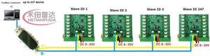 8AI RS485模拟输入PT100 RTD RS485温度传感器采集模块更换NTC K热电偶DS18B20无外壳 - Product Image 6