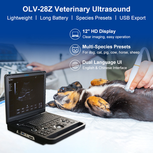 Mesin Ultrasound hewan genggam Doppler warna portabel, mesin Ultrasound dokter hewan - Product Image 5