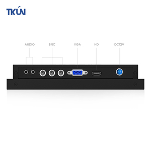 Security Monitoring 8.4 Inch Industrial <strong>LCD</strong> Display Screen <strong>Monitor</strong> <strong>BNC</strong> VGA DC 1024*768 resolution <strong>LED</strong> Backlight Speaker Desktop - Product Image 1