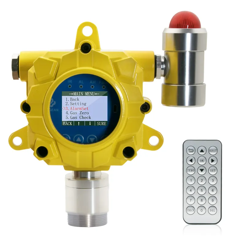 Bosea K-G60-detector de gas único, dispositivo de control remoto fijo, usado para la industria, al mejor precio