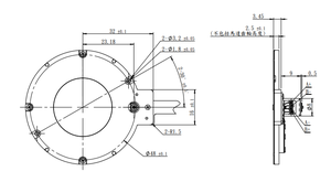 สเต็ปเปอร์มอเตอร์ (1-2phase) ไดอะแฟรมไอริสเต็ปเลนส์ P-IRIS ออปติคอลเปิดเพื่อ F1.0ด้วยไมโคร PM - Product Image 4