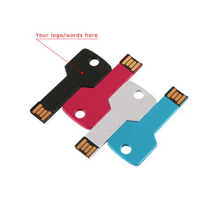 Metalls chl üssel USB-Stick 8GB 2.0 USB-Speichers tick Bulk Günstige Pen Drive Free Laser Logo - Product Image 2