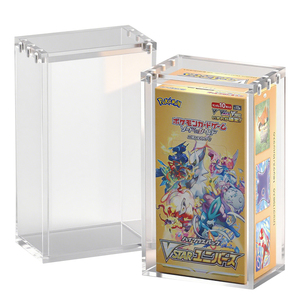 Nhà Máy Trực Tiếp <span class=keywords><strong>Acrylic</strong></span> Tăng Cường Hộp Trường Hợp Hộp Hiển Thị Trường Hợp Với Nắp Trượt Nam Châm Tùy Chỉnh Rõ Ràng Hộp Bảo Vệ Cho Thẻ Phân Loại - Product Image 4