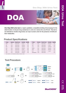 Multi-Drug <strong>Test</strong> Cup 2-18 DOA <strong>Test</strong> Cup/Cassette Urine Drug of Abuse <strong>Test</strong> - Product Image 2