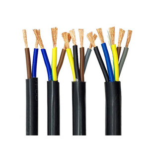 GP çok iletken esnek kablo RVV 2 3 4 çekirdek 0.5 0.75 1 1.5 2.5 4 6 MM elektrik kablo tel esnek PVC güç kablosu - Product Image 4