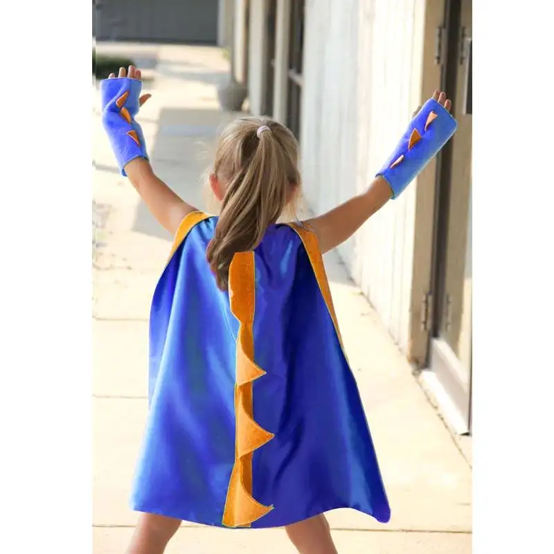 Halloween Costumes Dinosaur Cosplay Cape With super hero capes Birthday Party other costumes for kid